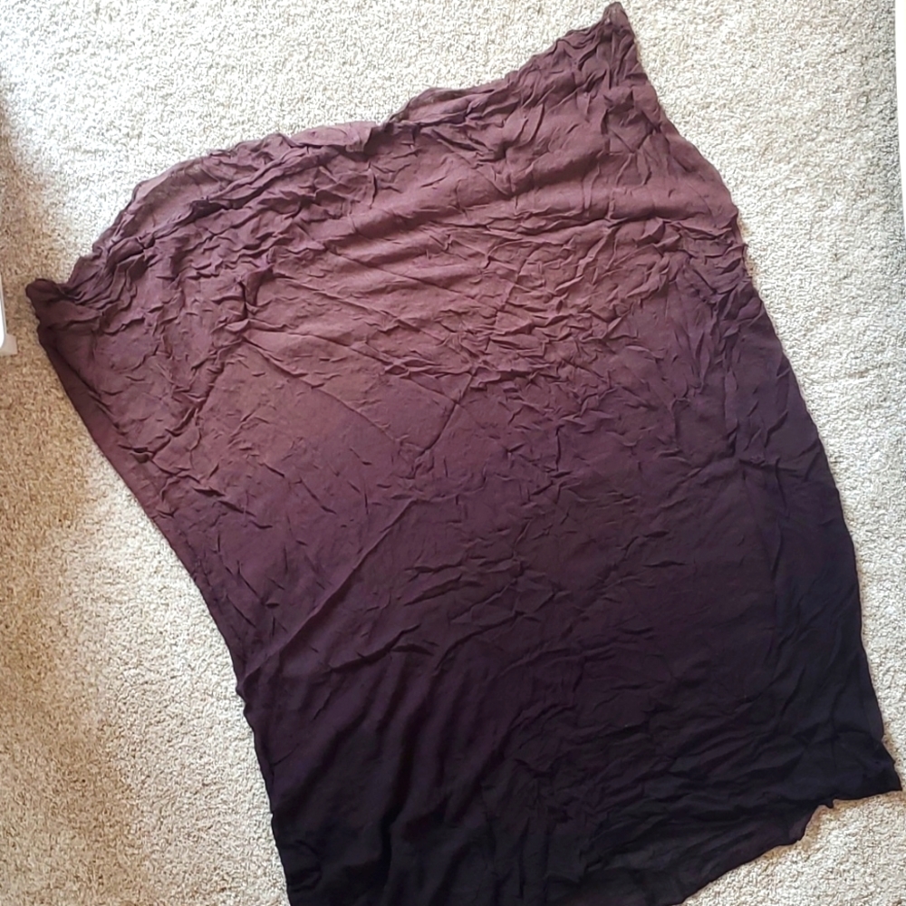Ombre tube scarf